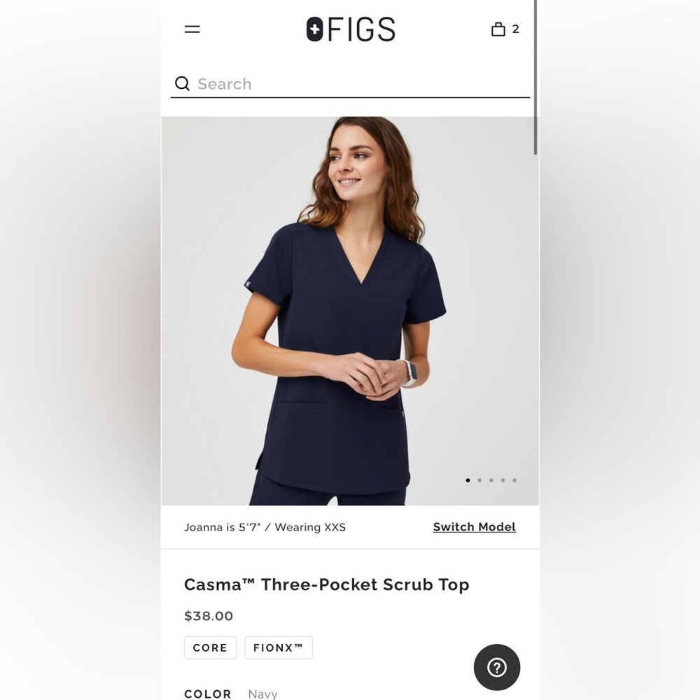 Figs top AND pants set